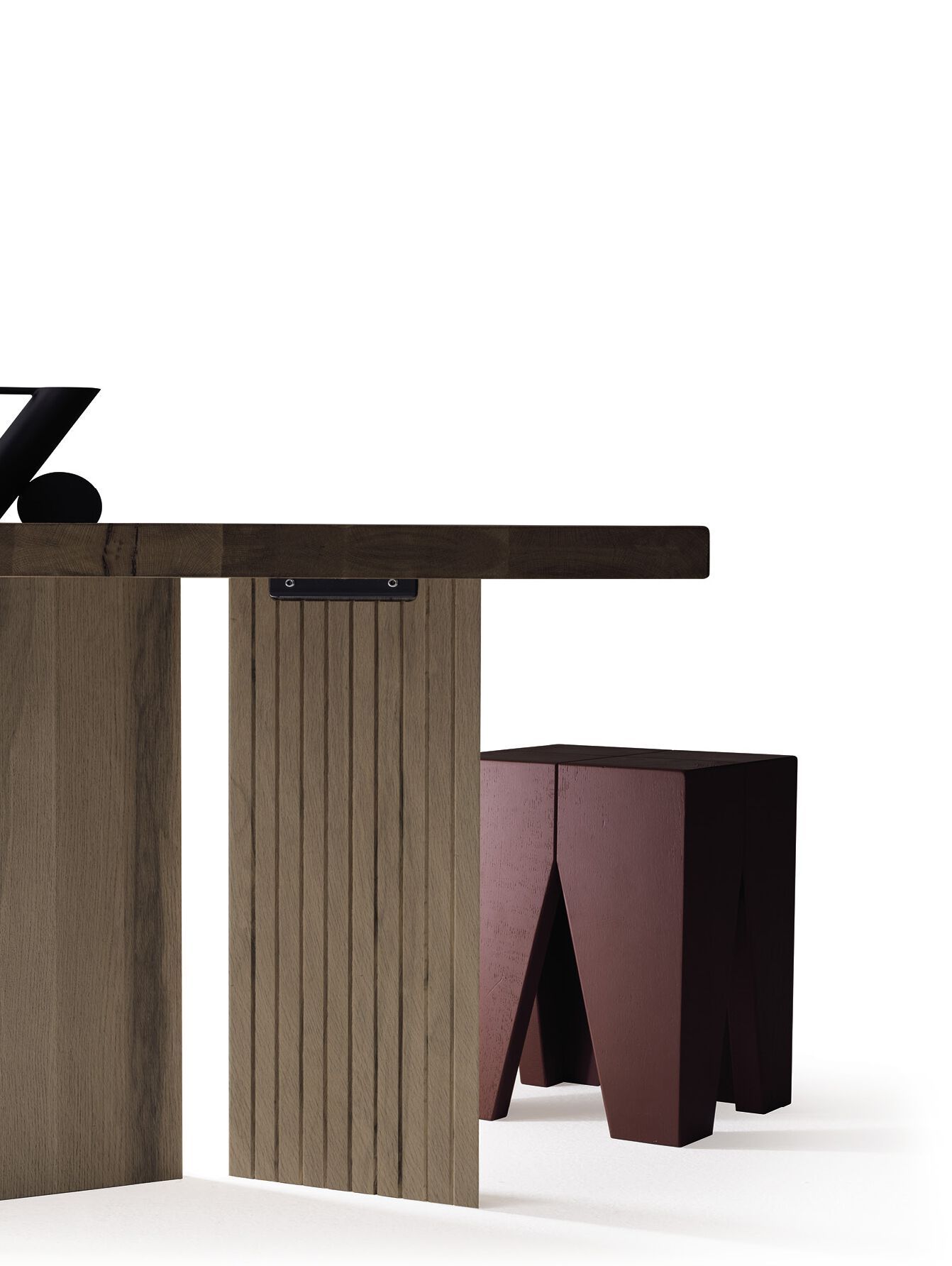 Прямоугольная столешница из дуба Devina Nais ARCH-00095769 - Вид №1