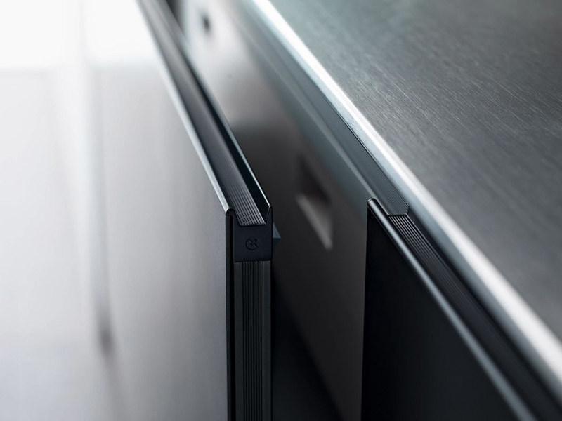 VALCUCINE Кухня из алюминия, окрашенного в белый цвет Riciclantica sun-id-1430428 - Вид №7