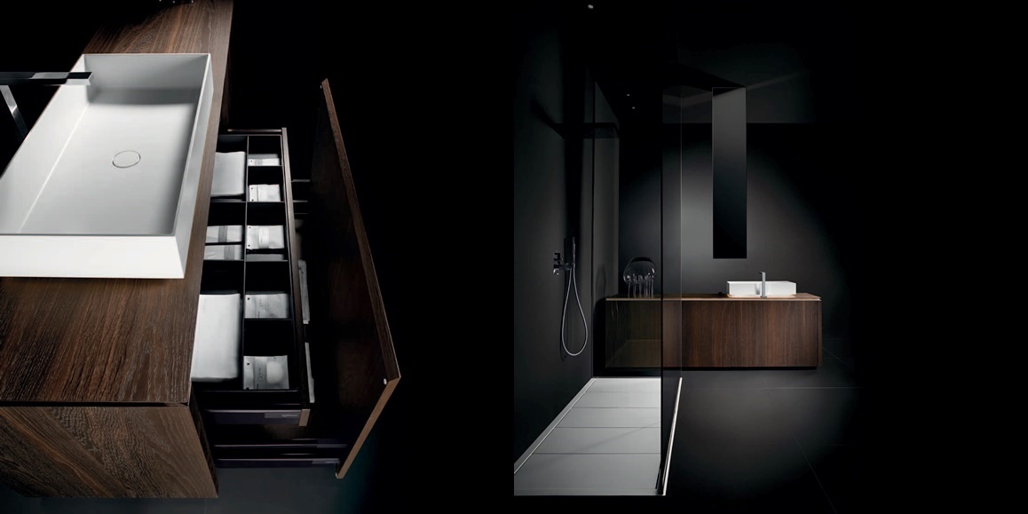 Комбинация ванной комнаты P104 в отделке Step 63 Milltek/Rovere Termocotto MILLDUE PURO PURO104 - Вид №5