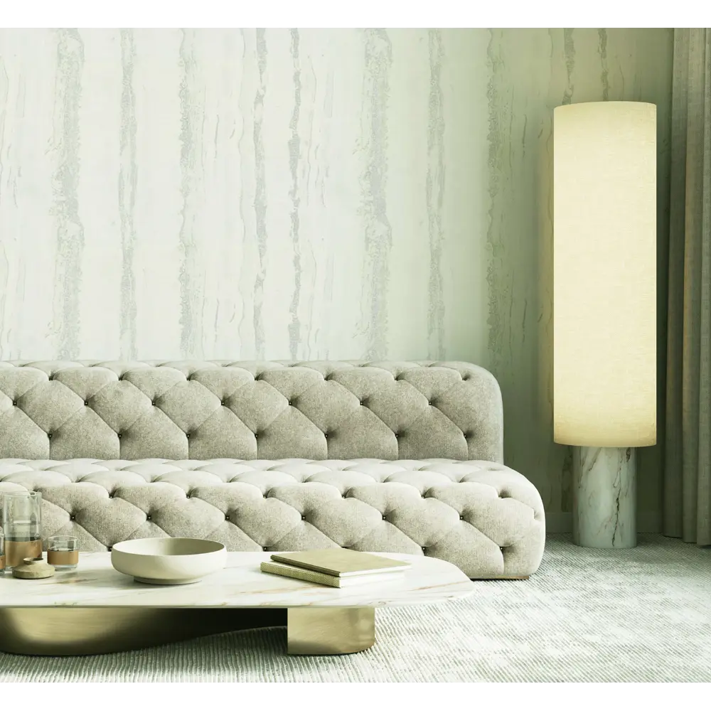 Обои флизелиновые Ovk Design Sirpi Murano белый 1.06 м 10811-01 88915391 STLM-2046629 TRAVERTINE - Вид №2