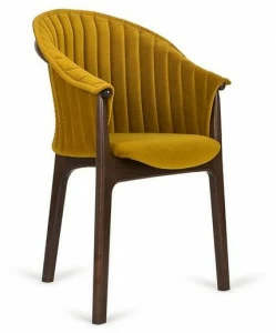 Paged Стул из бука с подлокотниками Evo Evo b-2945