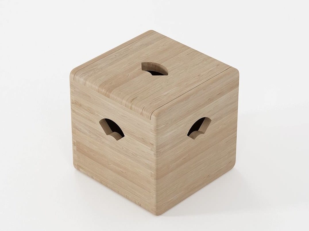 Пуф из массива дерева KARPENTER EAST ARCH-00129840 - Вид №6