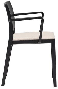 Andreu World Деревянный стул со встроенной подушкой Duos So2755 - Вид №1