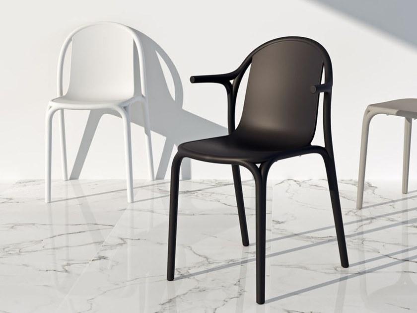 VONDOM Штабелируемый садовый стул с подлокотниками Brooklyn 65038 - Вид №12