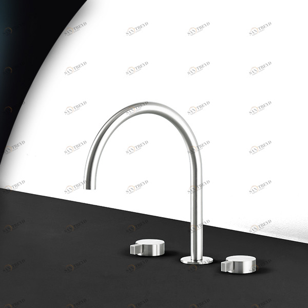 Смеситель для раковины сталь глянцевая TOOX Radomonte TXQ25L