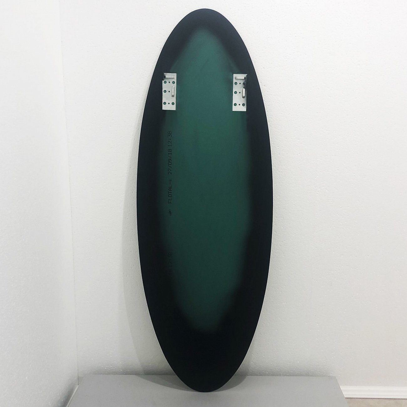 Зеркало овальное черное асимметричное "Джой" GRAUM ДИЗАЙНЕРСКИЕ 304132 Черный  - Вид №2