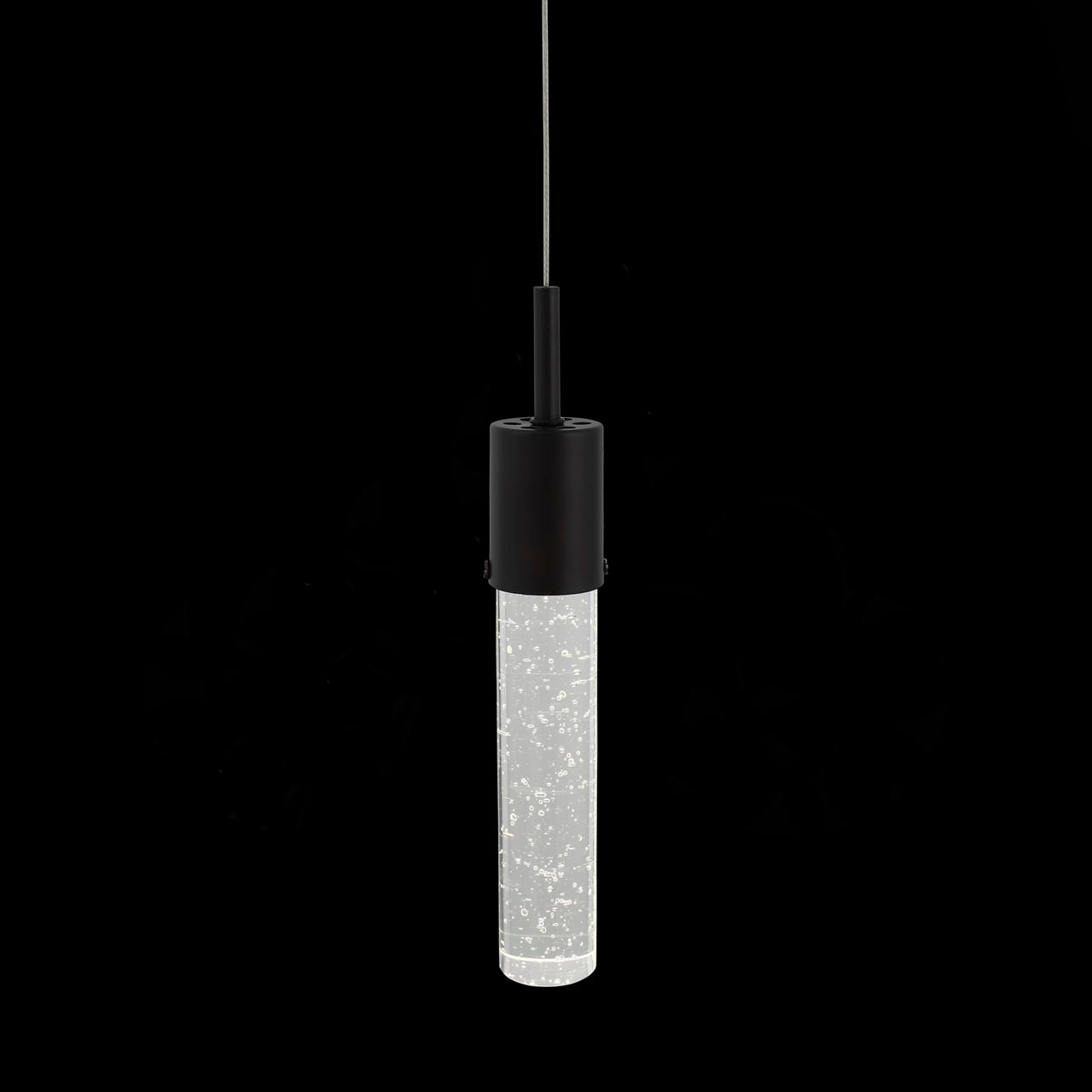 Подвесной светодиодный светильник ST Luce Fase SL215.403.01 ST LUCE FASE CLEAR 102825 Черный  - Вид №1