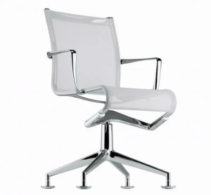 Alias Поворотный офисный стул с сеткой и подлокотниками Frame