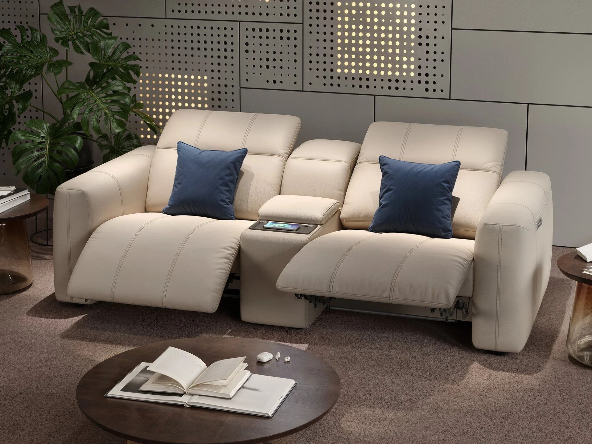 2-местный кожаный диван Sofanella Florida Kino ARCH-00012323 - Вид №5