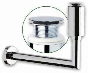 OMP Стальной сифон для умывальника