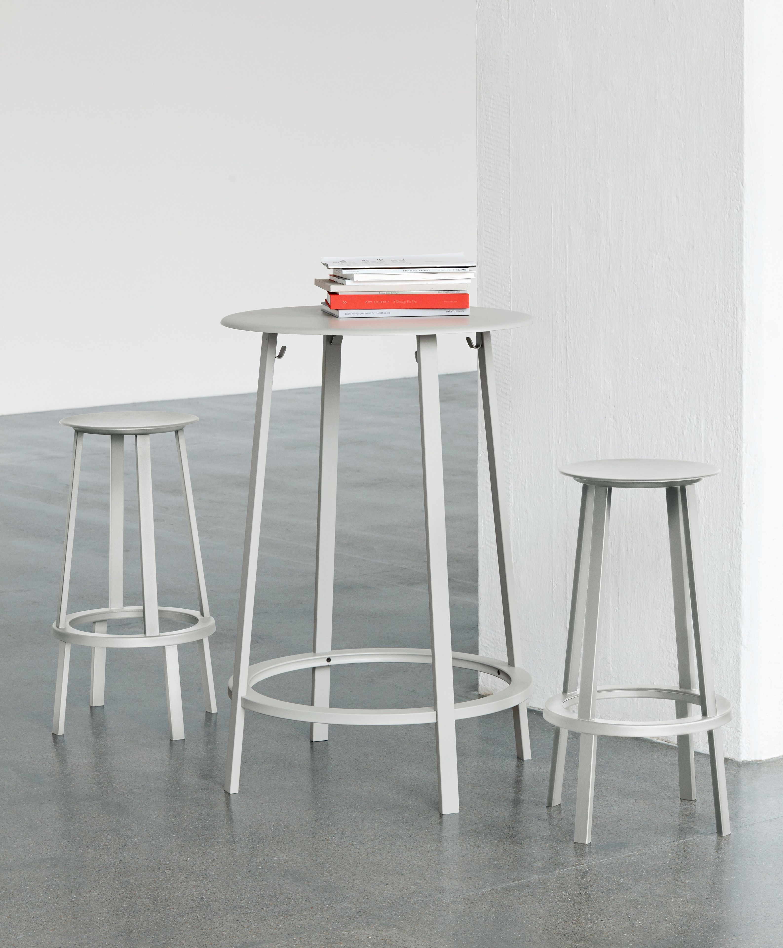 Высокий стальной стол Hay револьвер ARCH-00012253 - Вид №6