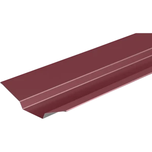 Ендова верхняя 115x30x115 мм 2 м RAL 3005 0.4 мм красный 84427767 STLM-2141256