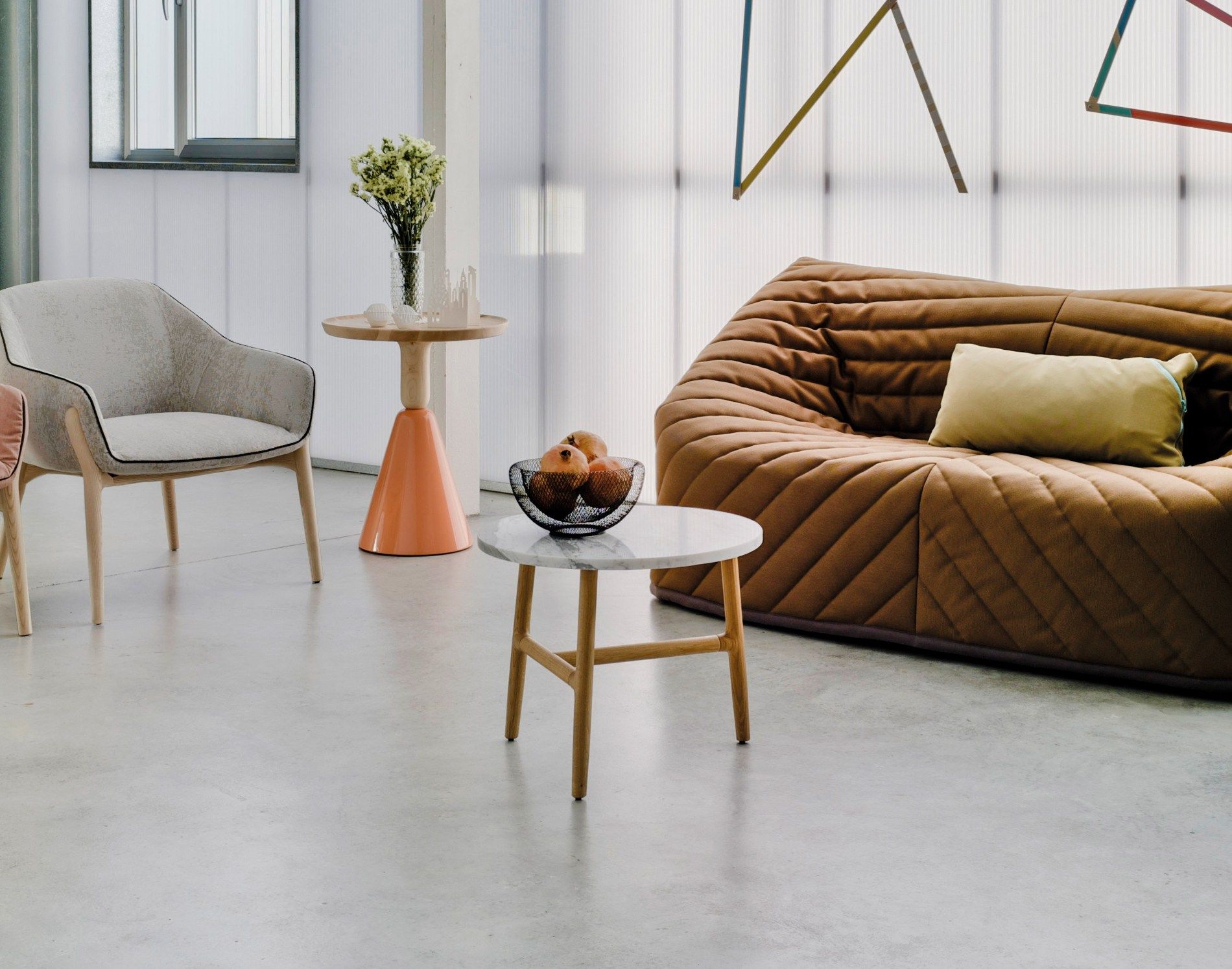 Круглый мраморный журнальный столик SANCAL обнаженная ARCH-00088132 - Вид №4