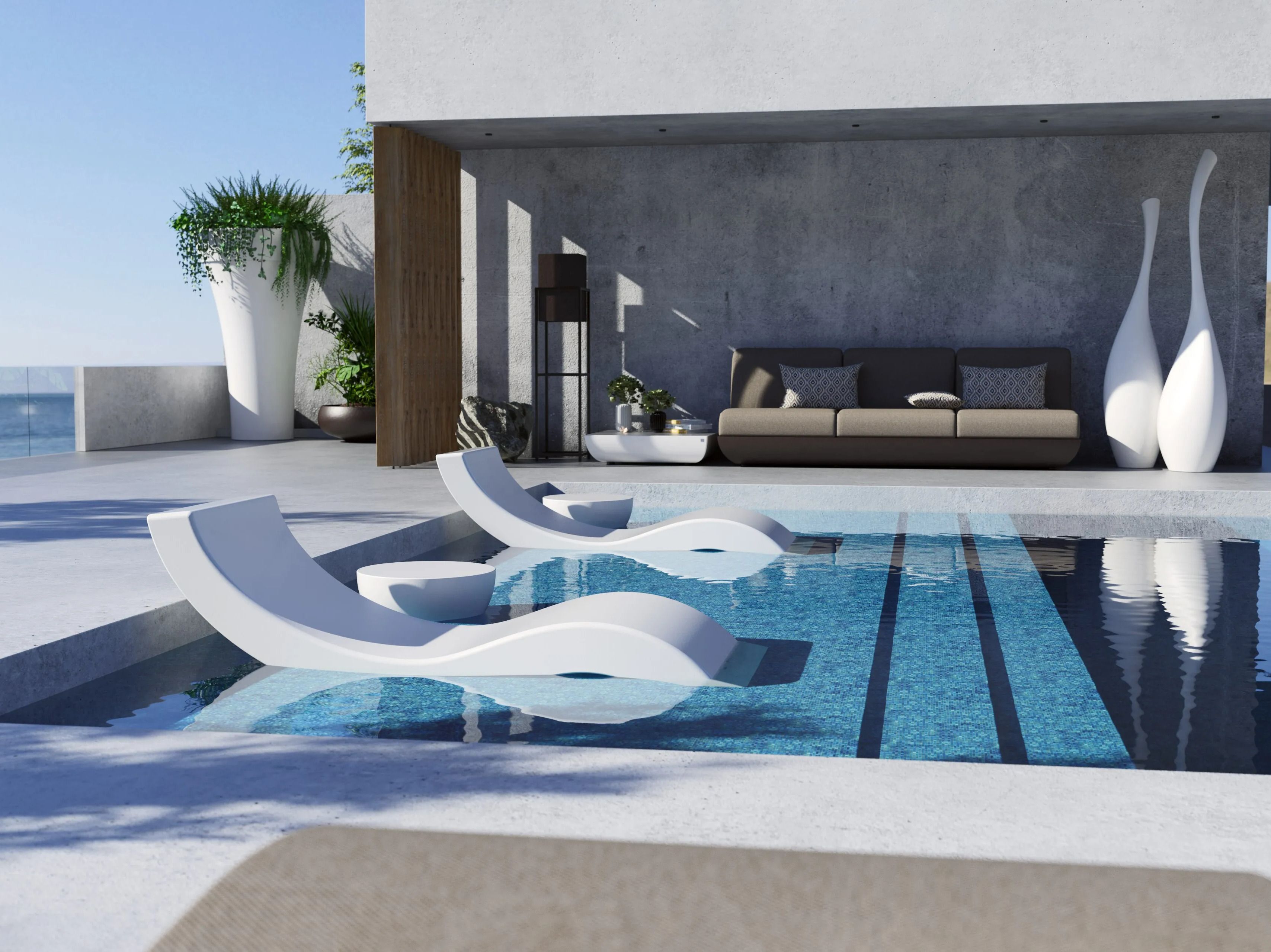 Садовая кровать из стекловолокна GANSK ARCH-00148827 - Вид №2