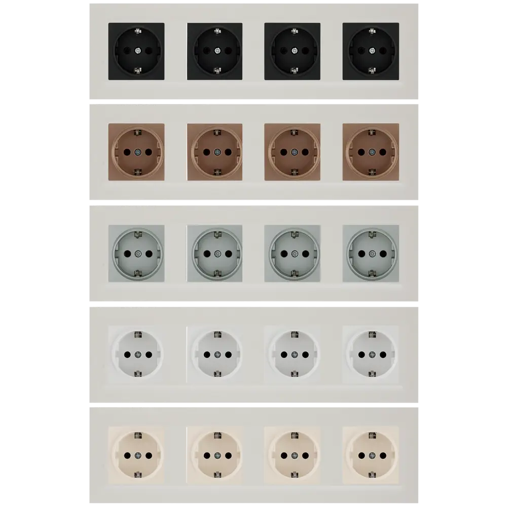 Рамка Legrand Structura на 4 поста в цвете слоновая кость 82064686 STLM-0018670 - Вид №1