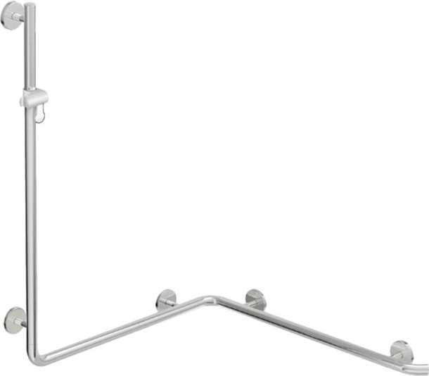 950.35.24054 Поручень для душа с держателем для душа теплое прикосновение HEWI Greifen 