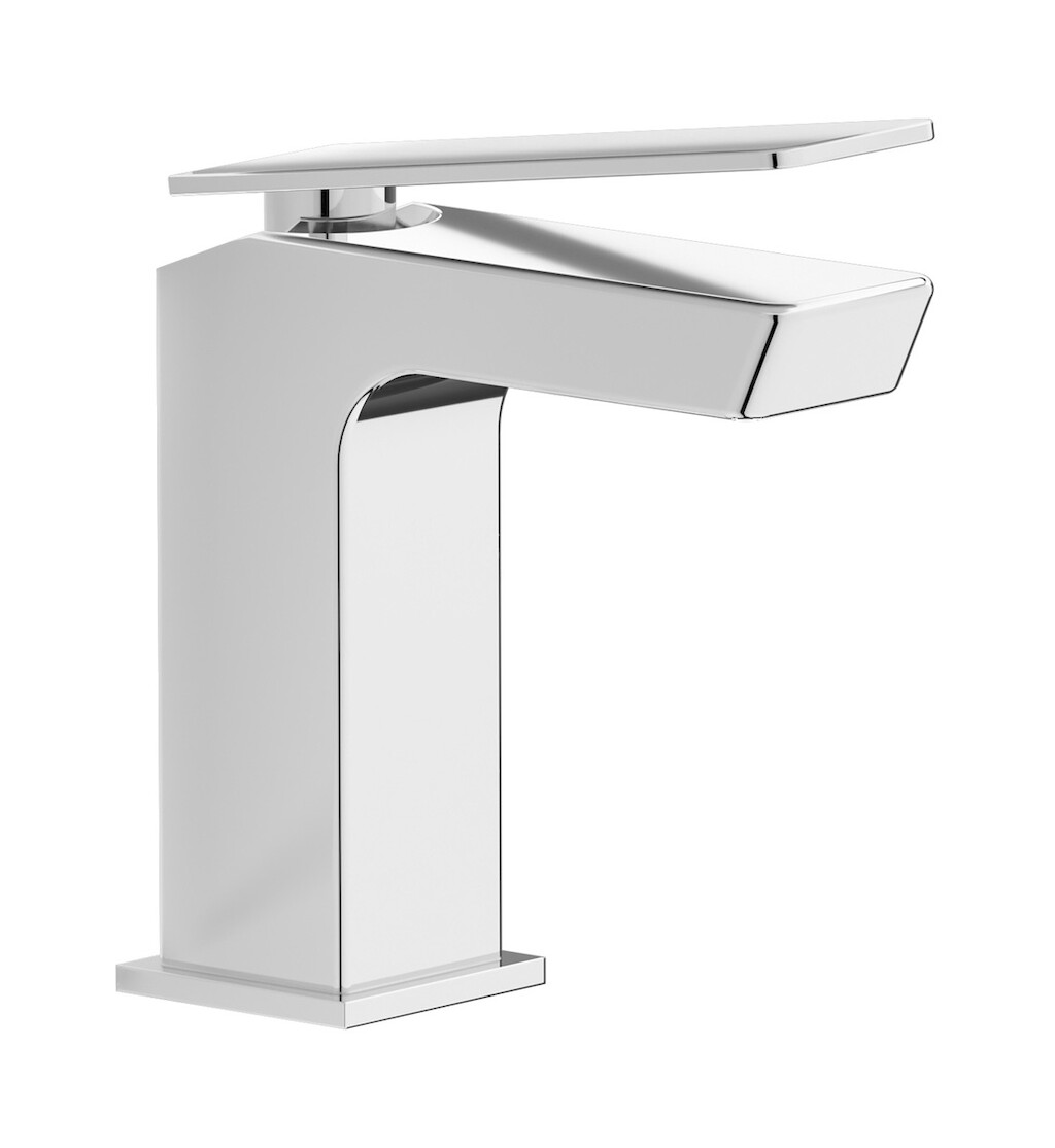 Минисмеситель для раковины на 1 отверстие в комплекте с донным клапаном WE ARE IB k3201cc Chrome K3