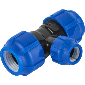 Тройник переходной ПНД Valfex 32x20x32 мм