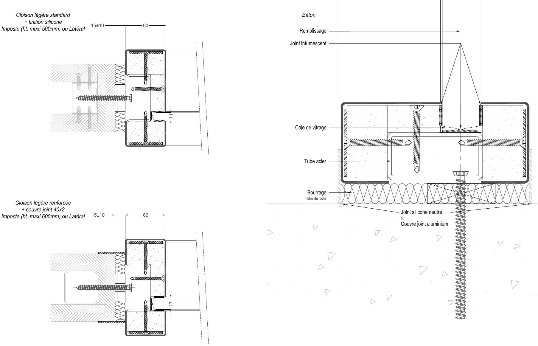 SVF Несгораемое перегородочное стекло со стальной рамой Acierflam sun-id-1513425 - Вид №6