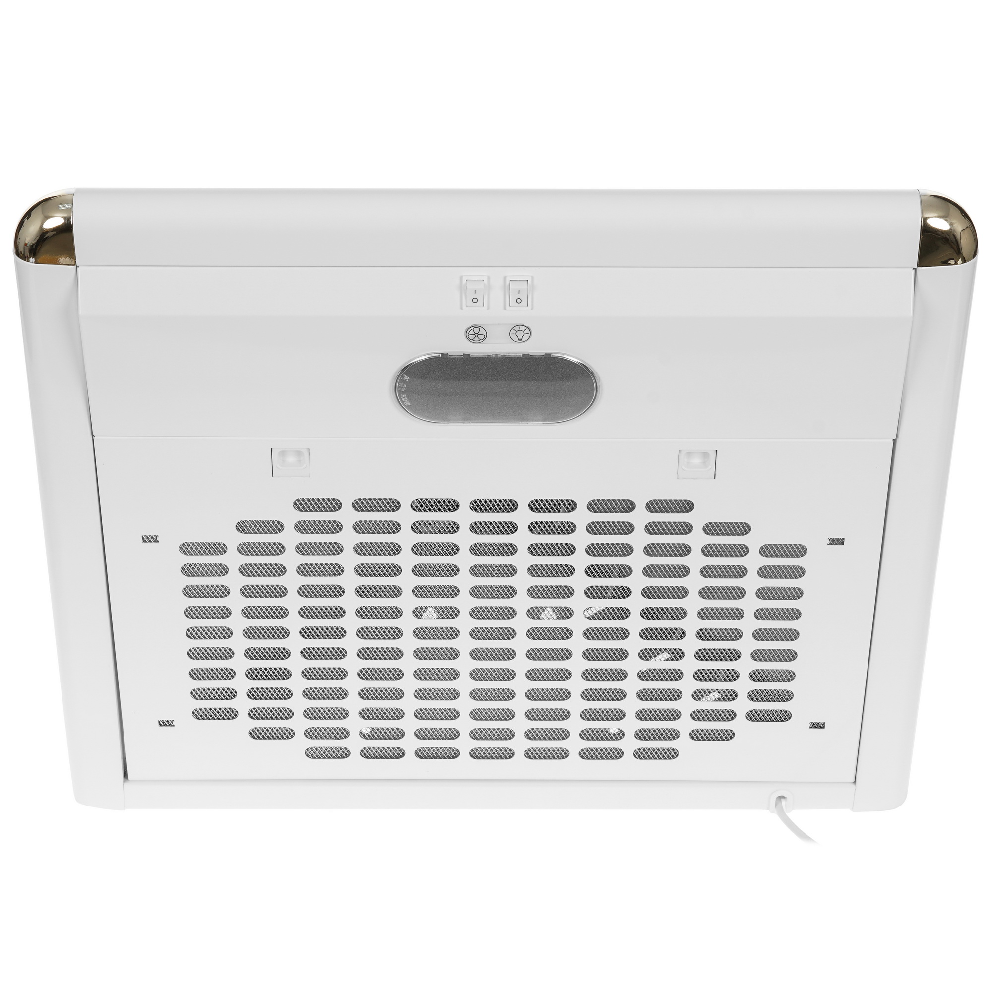 8164014 Вытяжка каминная ELIKOR Сатурн 60П 180 В1Л белый/золотистый STDN-0094694 - Вид №1