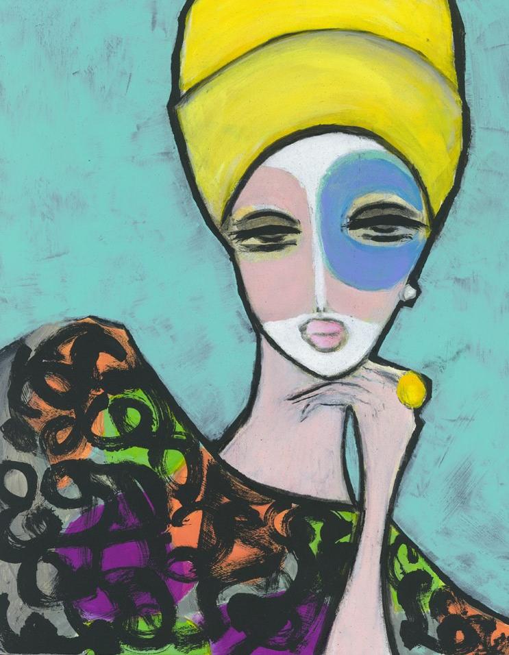 MOMENTI Авторский художественный принт Crazy home paintings Fr-003 - Вид №1