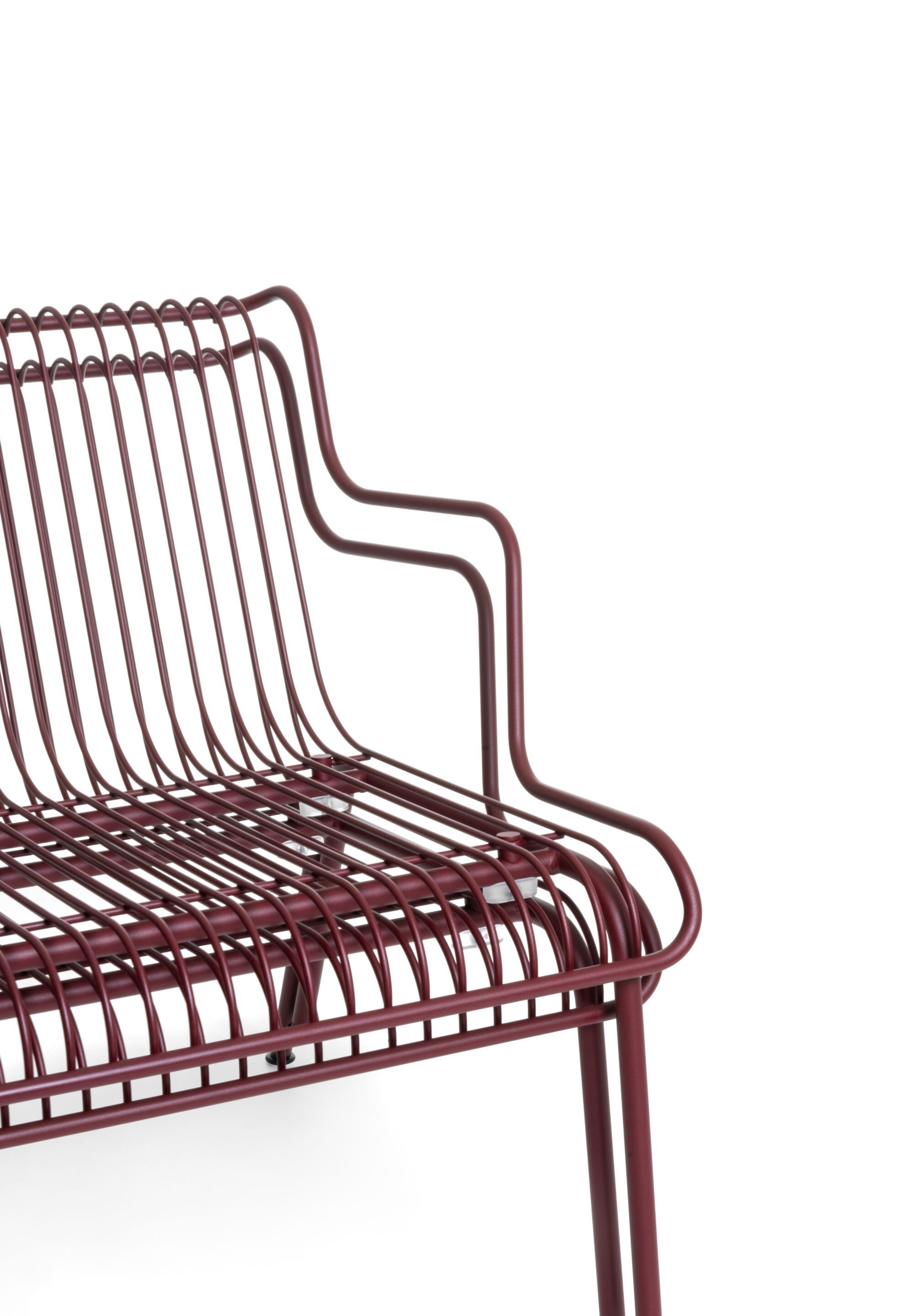 Стальная садовая скамейка со спинкой Magis Юг ARCH-00030671 - Вид №27