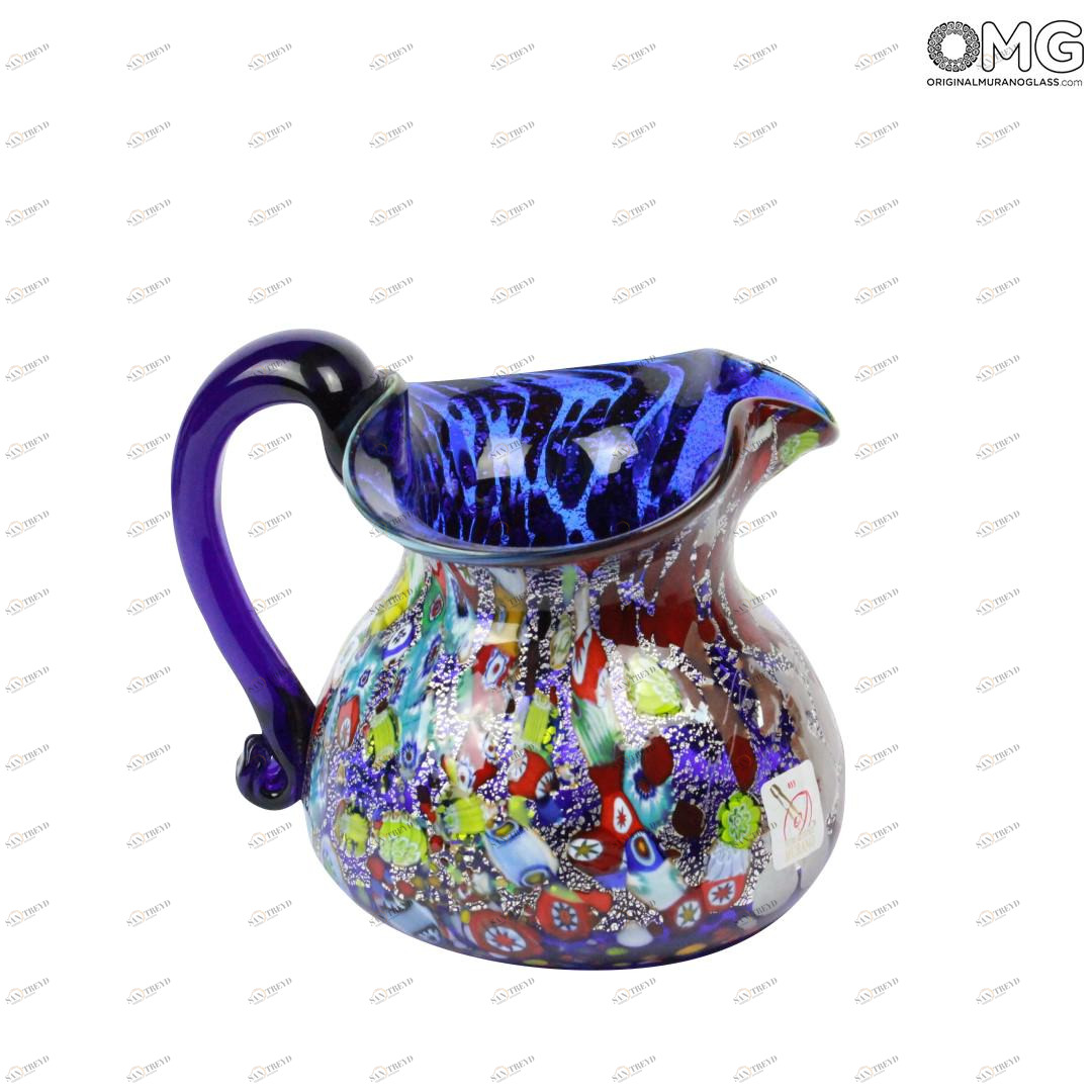 619 ORIGINALMURANOGLASS Кувшин для вина и воды - муранское стекло OMG 12 см 
