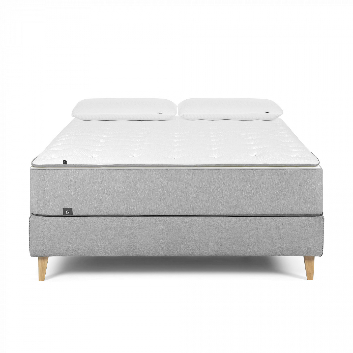 062778 Кровать 150x190 серая La Forma Nikos - Вид №2