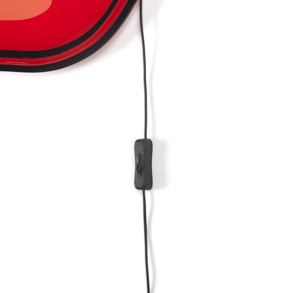 Светильник настенный красный Blow Led 13100 SELETTI  00-3882932 Красный  - Вид №3