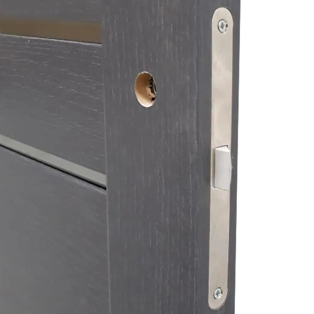 Дверь межкомнатная Artens Велдон глухая Hardflex цвет грей 60x200 см (c замком и петлями) 82401479 STLM-2064942  - Вид №1