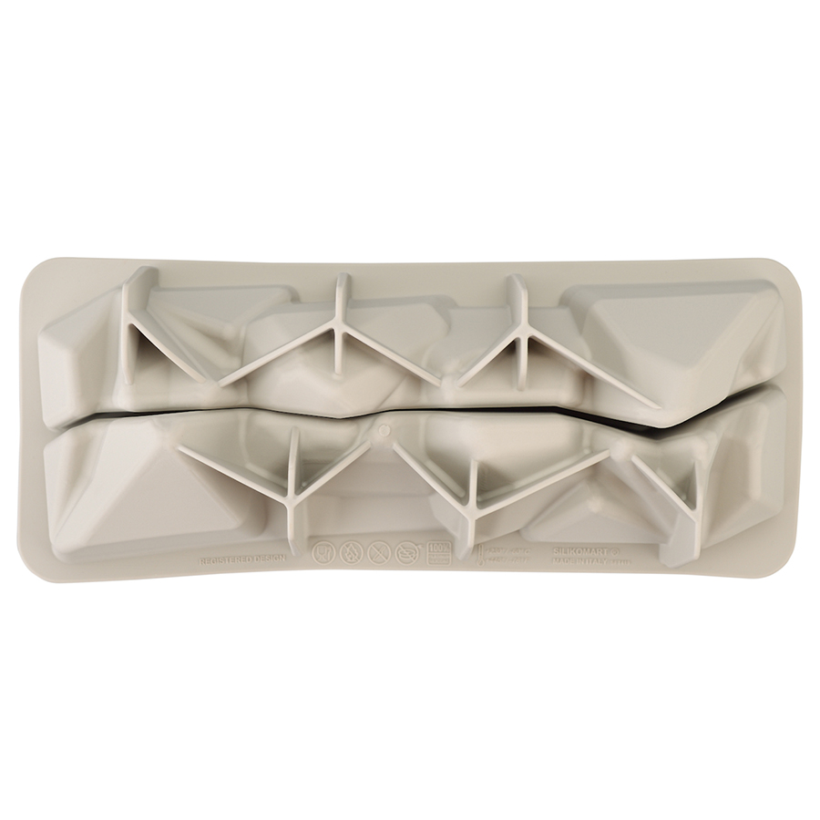 20.419.13.0065 Форма для приготовления пирожного artic 25 х 9 см силиконовая Silikomart  - Вид №4