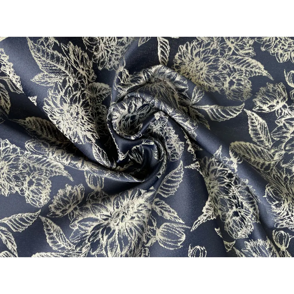 Штора ПАВЛОВО-ПОСАДСКИЙ ШЕЛК Беатрис с растительным орнаментом 200×280 см 89397610 STLM-1576587 - Вид №3