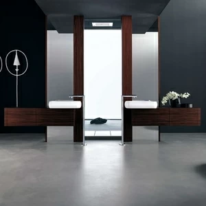 Комбинация ванной комнаты KU 54 в отделке Ring 64 MillTek / 85 Palissandro MILLDUE KUBIK