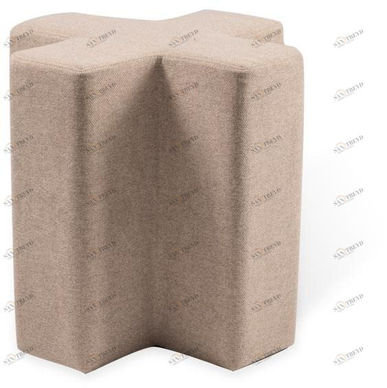 Pols Potten Низкий табурет с тканевой обивкой sun-id-1385385