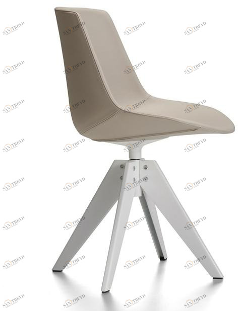 MDF Italia Вращающееся кресло на кожаной эстакаде Flow sun-id-1420061