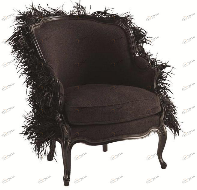 Roche Bobois Кресло Bergere из ткани в стиле людовика xv с подлокотниками Nouveaux classiques sun-id-1453720
