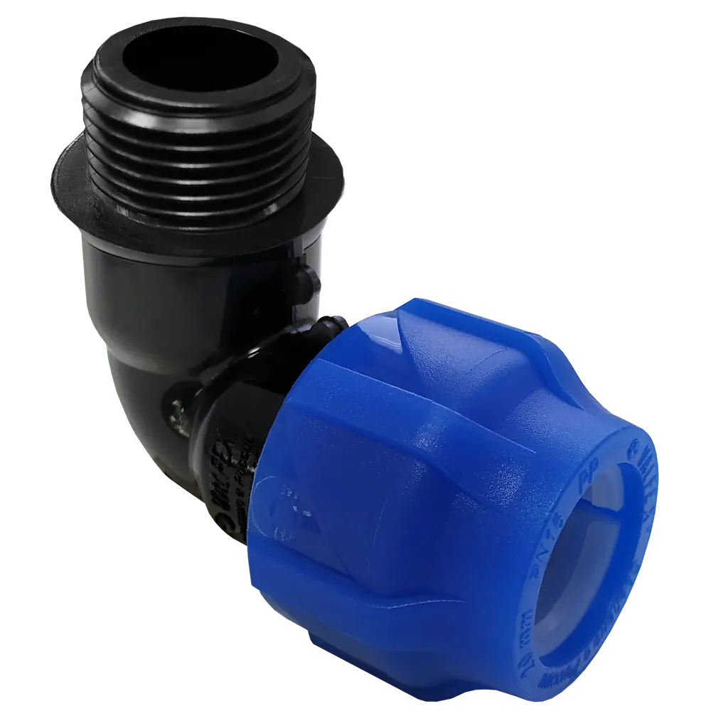 Отвод комбинированный 90° ПНД Valfex 2"x50 мм НР 85457873 STLM-2113719 