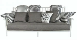 Gervasoni 3-х местный тканевый диван Gray