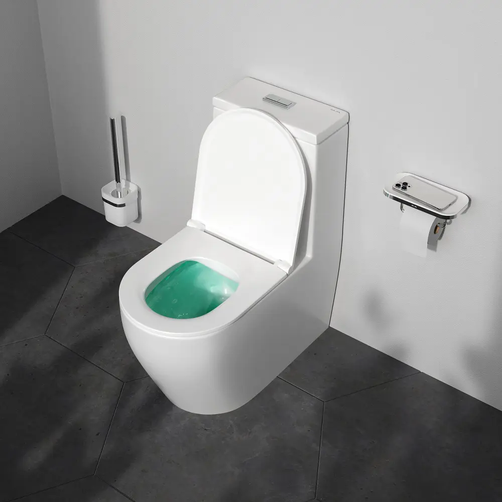 Унитаз-моноблок AM.PM Pride с безободковым дизайном 89413034 STLM-1571373 - Вид №9