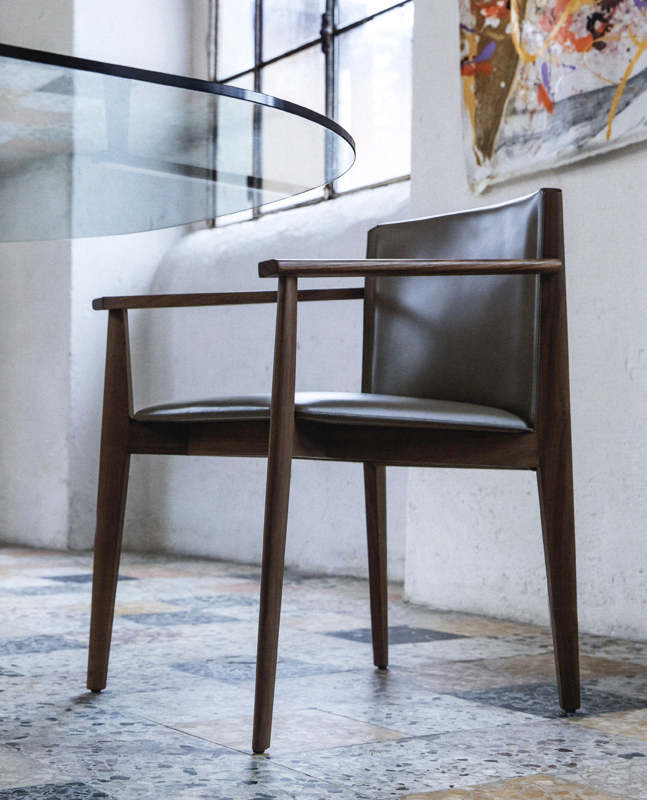 Стул  PORADA IONIS CON BRACCIOLI 