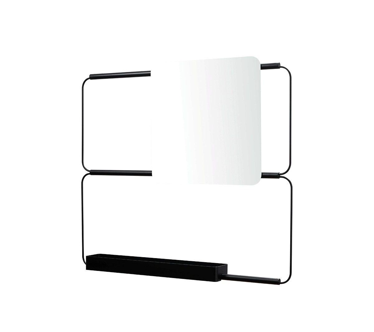 Ex.T Nudo Подвесная или настенная модульная система nudo-nero_6 - Вид №1