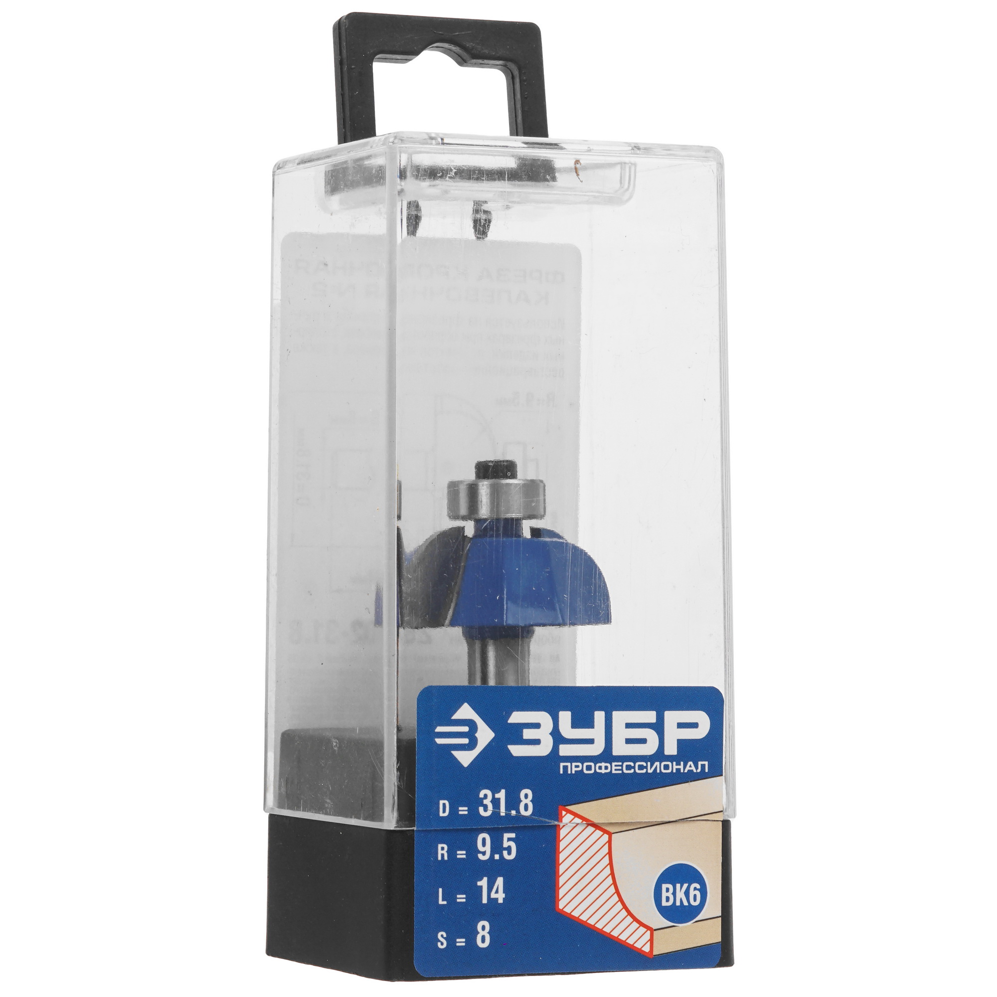 Фреза ЗУБР 28702-31.8 5306750 STDN-0061107 - Вид №4