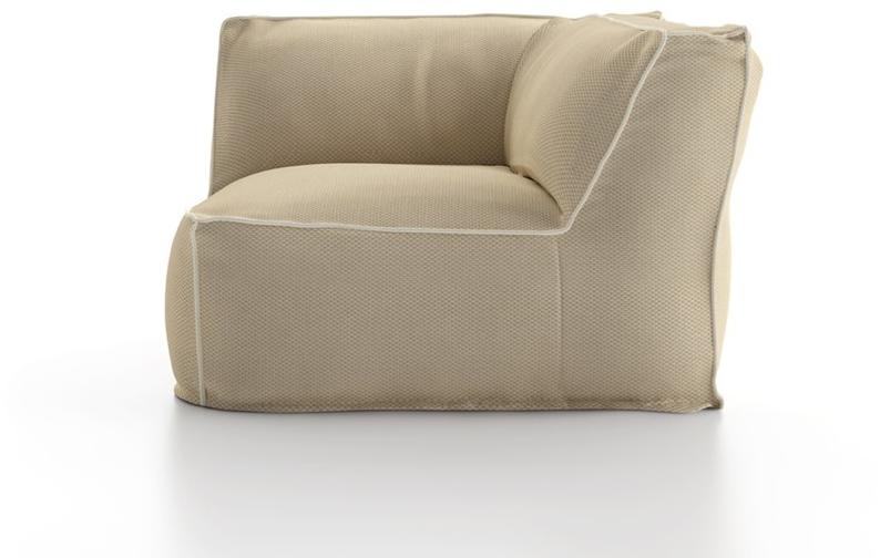 Atmosphera Угловое садовое кресло из ткани Soft Cx.sf.ma - Вид №2