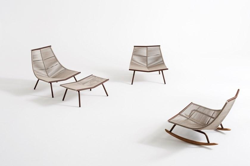 RODA Садовое кресло-качалка из полиэстера Laze sun-id-1426746 - Вид №6