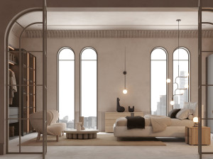 Деревянная спальня