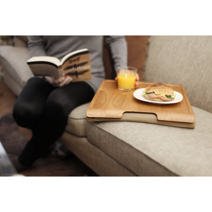 Подставка с деревянным подносом Laptray дерево-песчаная Bosign 261242 - Вид №4