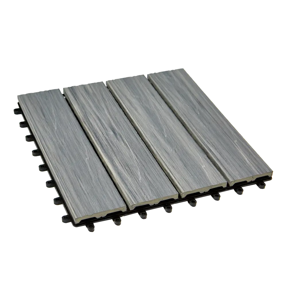 Модульное покрытие CM дерево цвет патина грей 300x300x25 мм STLM-2067931