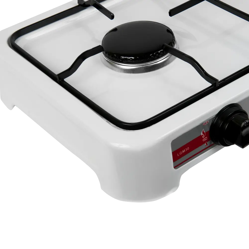 Плитка газовая ORE LGM30, 47.5 см, 2 конфорки, цвет белый STLM-2208345 - Вид №3