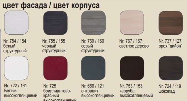 Crescendo Сollection комплект мебели для ванной  Puris 6391 - Вид №1