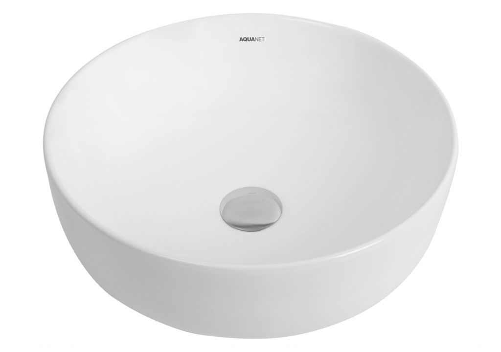 MOON1 Накладная раковина на столешницу  круглая Aquanet  - Вид №1